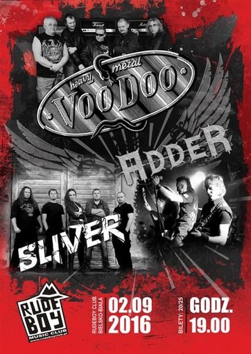VooDoo, Adder i Sliver - koncert
