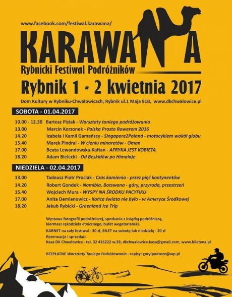 Karawana - Rybnicki Festiwal Podróżników