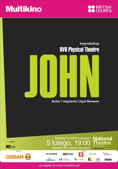 John z National Theatre - Spektakl dla widzów dorosłych juz 5 lutego w Multikinie_Plakat