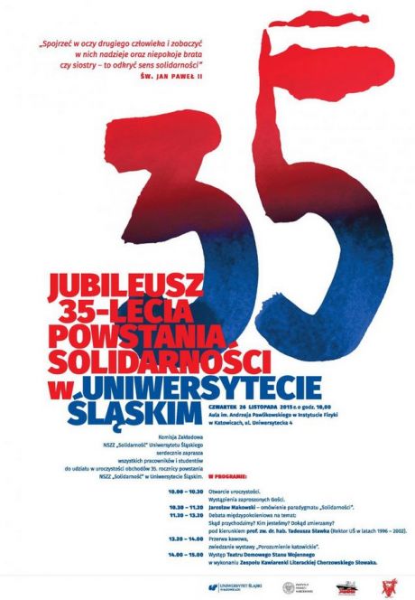 35-lecie NSZZ „Solidarność”