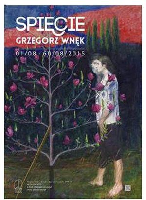 Grzegorz Wnęk wystawa malarstwa - plakat