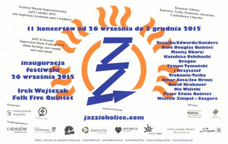Festiwal Muzyki Improwizowanej jaZZ i Okolice  jaZZ and Beyond - grafika