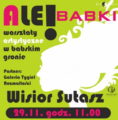 ALEbabki - spotkanie w WCK - plakat