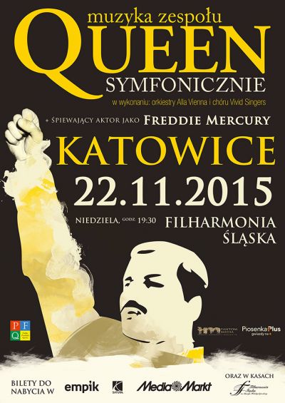 Queen Symfonicznie - plakat