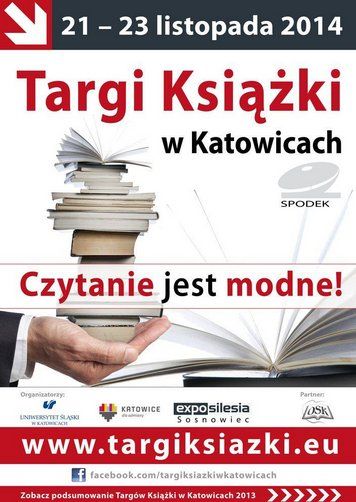 Targi Książki w Katowicach - plakat