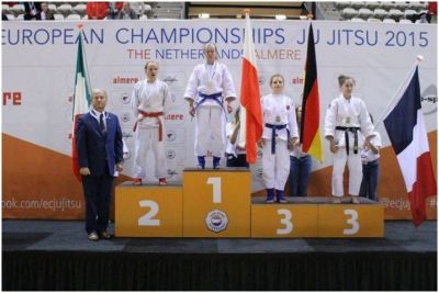 Studentka WSZOP Mistrzynią Europy w Ju Jitsu - zdjęcie