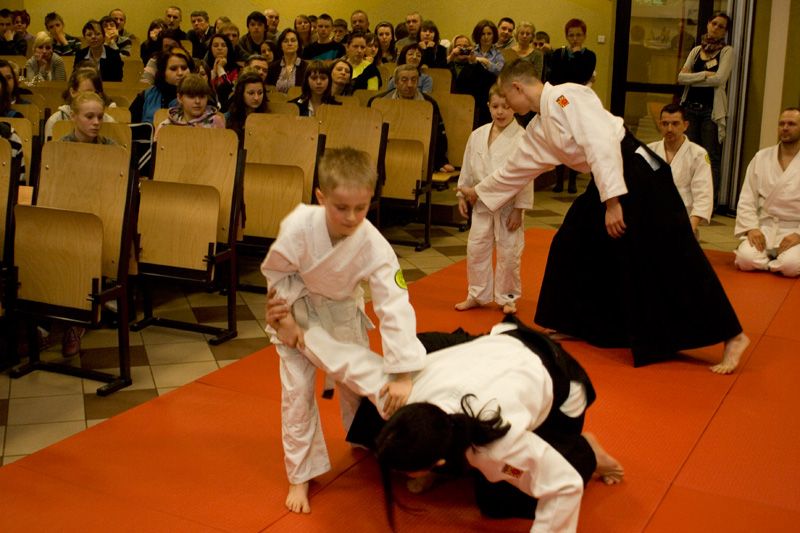 Pokaz japońskich sztuk walki w ramach 7 Festiwalu Nauki