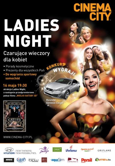 Cinema City Ladies Night Maj plakat