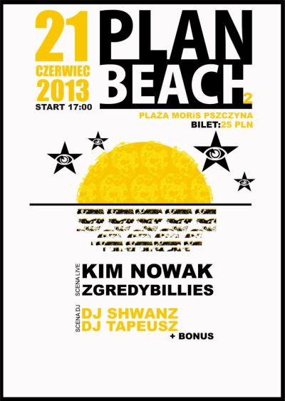 plan beach2 plakat