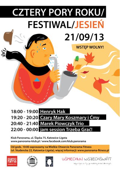 Cztery Pory Roku Festiwal JESIEŃ plakat