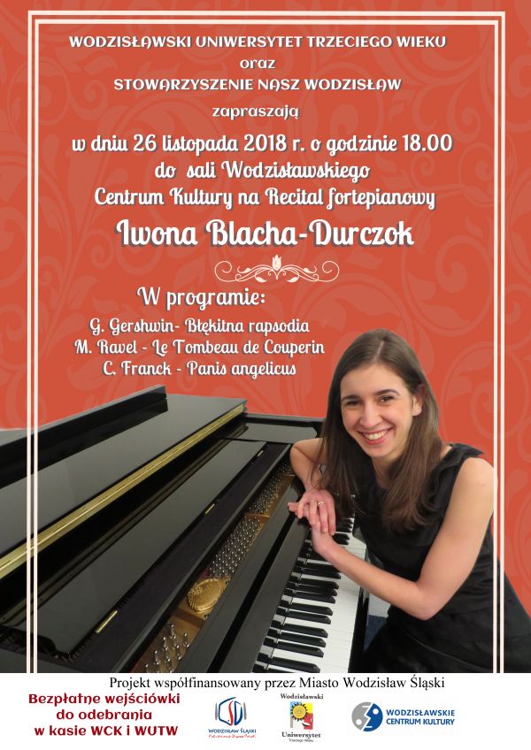Recital fortepianowy Iwony Blachy-Durczok