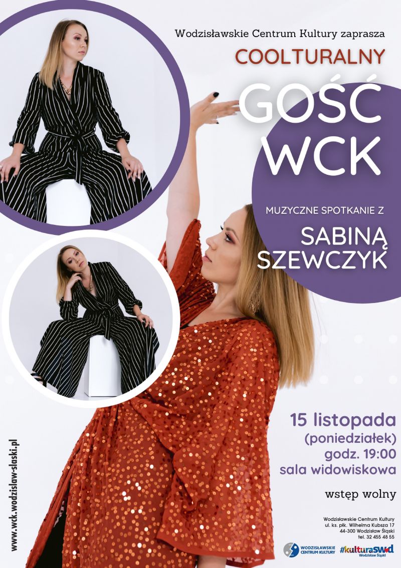 Sabina Szewczyk „COOLturalnym gościem WCK”