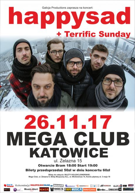 Happysad - koncert w Katowicach