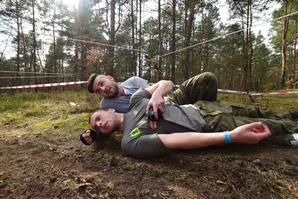 Zdjęcie z poprzednich edycji Ogólnopolskiego  Turnieju Klas o Profilu Mundurowym 7