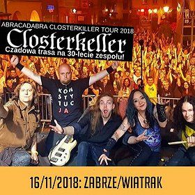 CLOSTERKELLER "Abracadabra Closterkiller Tour 2018"