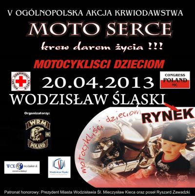 motoserce plakat