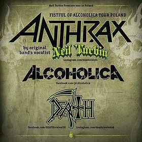 NEIL TURBIN (voc ANTHRAX), Alcoholica, Death Revival