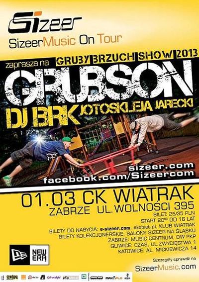 plakat grubson i brk